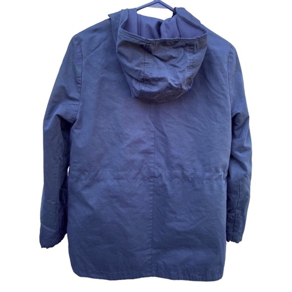 Zara Versatile Blue Hooded Jacket with Removable Vest Girls Size 13/14 - Picture 2 of 10
